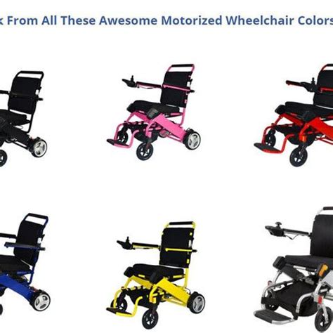 IntelliChair Electric Wheelchair Colors Full | CannaSOS | Electric ...