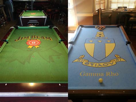 Custom Pool Table Felt Designs | CueSight.com