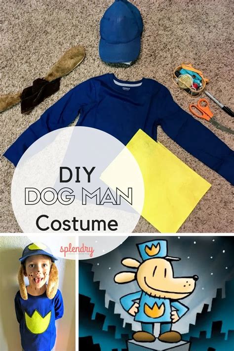 DIY Dog Man Costume - Splendry