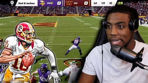 RG3 Vs ADRIAN PETERSON | Madden 13 Rosters - YouTube