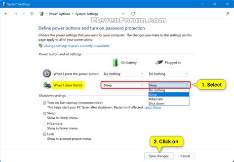 Change Lid Close Action in Windows 11 | Windows 11 Forum