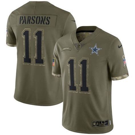 Cowboys Micah Parsons 2022 Salute To Service Limited Jersey – US Sports Nation