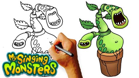 How to Draw Potbelly (My Singing Monsters) Step by Step Kids Art Lesson - YouTube