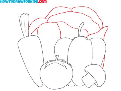 20+ How To Draw Vegetables - LokkiRazaan