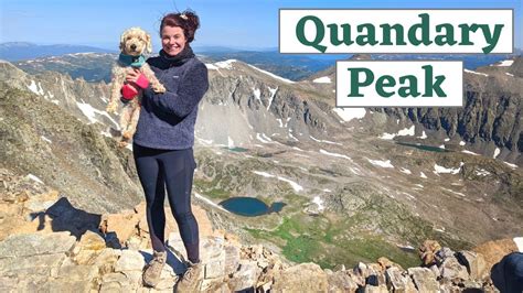 QUANDARY PEAK | Colorado 14ers | My FULL experience! - YouTube