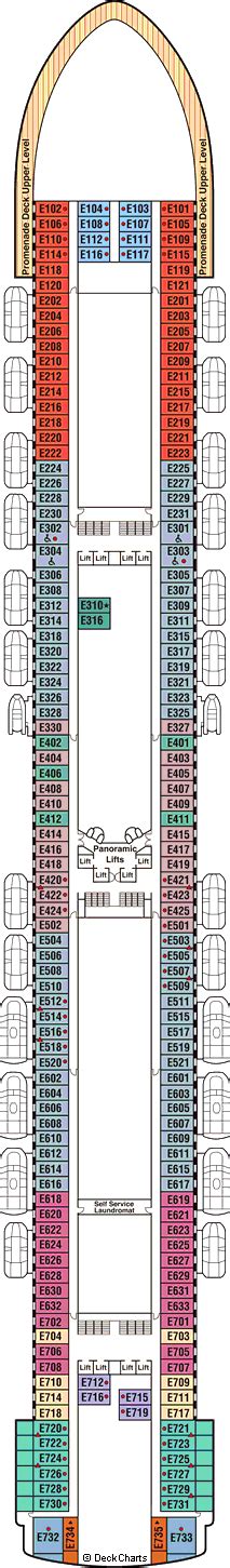 Ruby Princess Deck Plans, Ship Layout & Staterooms - Cruise Critic