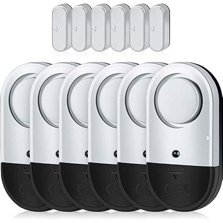 Amazon.com: Sliding Door Pool Alarm 5 Pack Sanjie Window Alarms for ...