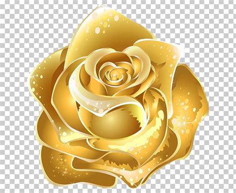 Rose Flower Gold PNG - blue rose, clip art, color, desktop wallpaper ...