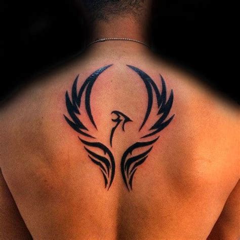 40 Tribal Phoenix Tattoo Designs For Men - Mythology Ink Ideas