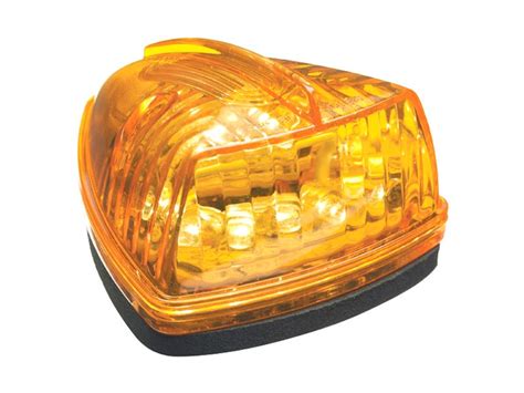 G5053, Grote Amber Hi Count School Bus Wedge LED Marker Light