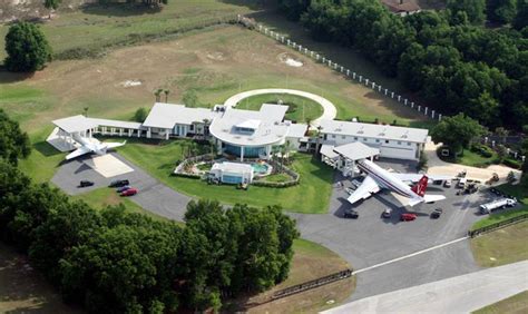 John Travolta's House Is A Functional Airport With 2 Runways For His Private Planes