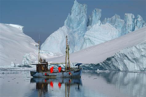 The icefjord in Ilulissat, Greenland