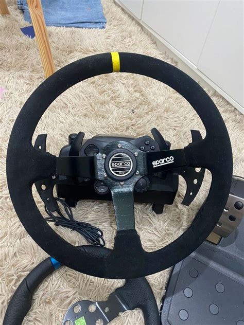 Logitech g923 steering wheel complete set shifter, Video Gaming, Gaming ...