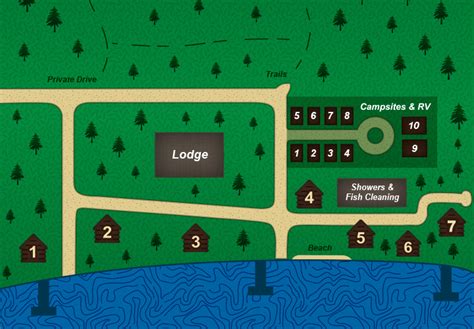 Cabin and Campsite Rentals - Gull Lake near Bemidji, MN by Eagle Ridge ...