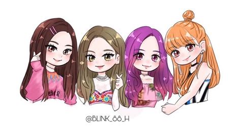 🥔 on Twitter: "#blackpinkfanart #blackpink #JISOO #JENNIE #ROSÉ #LISA ...