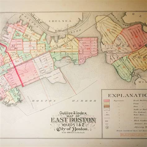 East Boston, 1892 #maps #historic #boston #eastboston #massachusetts | East boston, Historical ...