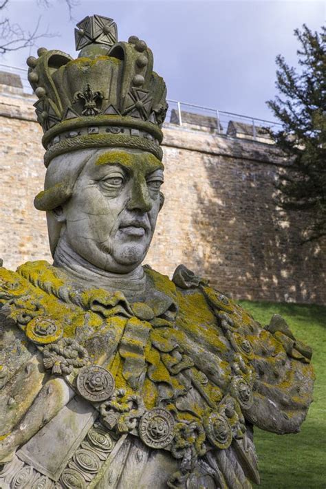 King George III Statue at Lincoln Castle Stock Photo - Image of ...