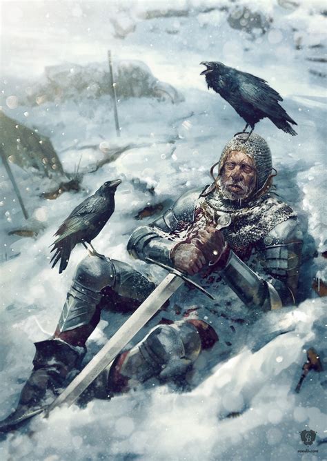 Artwork Biting Frost - Witcher 3 CD Projekt Red