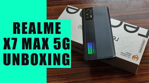 Realme X7 Max 5g Unboxing: First Look & Full Details | Specifications | Price | Features ...