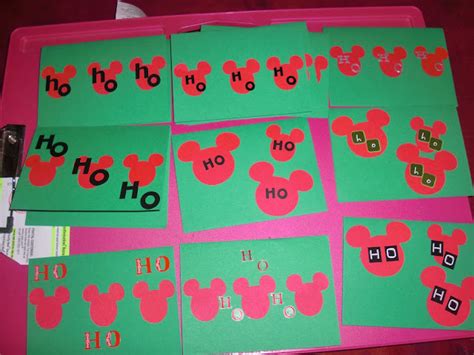 Mickey Mouse Christmas Cards