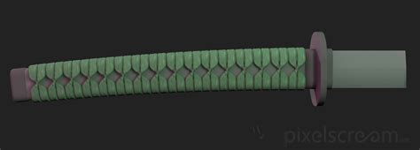 Katana Grip wrapping help — polycount