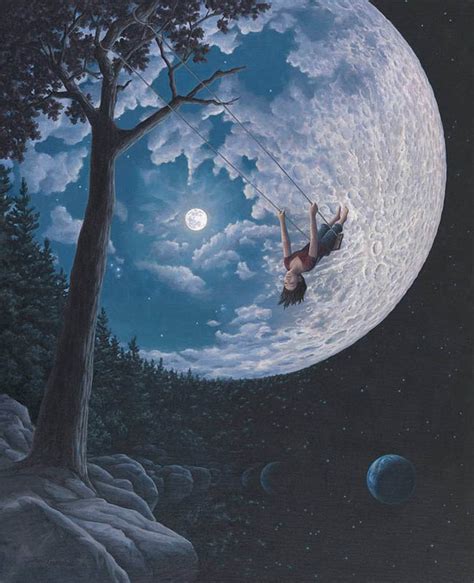 Le illusioni ottiche nelle illustrazioni di Robert Gonsalves