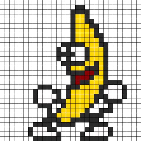 a pixellated image of a cartoon character