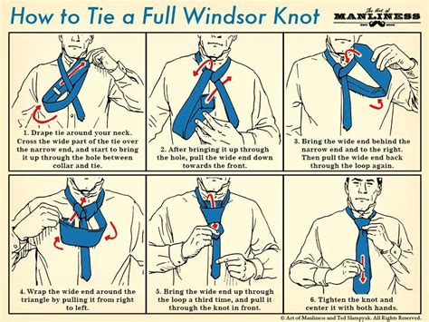 Skill of the Week: Tie a Full Windsor Necktie Knot | Full windsor, Full windsor knot, Windsor knot