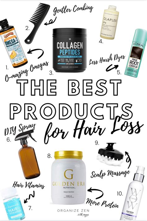 The Best Top 10 Products to Stop Hair Loss - Solutions & Remedies to ...