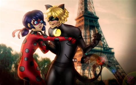 Love Ladybug and Chat Noir by shika-cebolla on DeviantArt