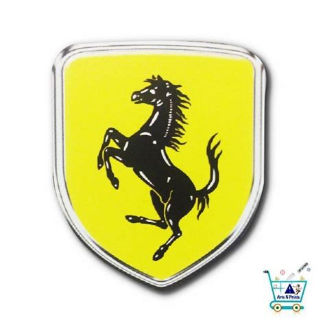 Ferrari Logo Sticker at Rs 425/piece in Bengaluru | ID: 18728549455