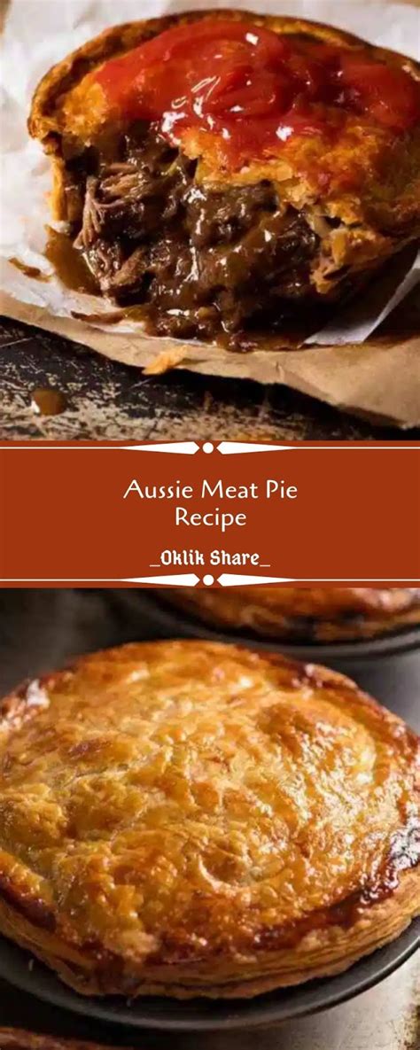 Aussie Meat Pie Recipe | Meat pie recipe, Meat pie, Pie recipes