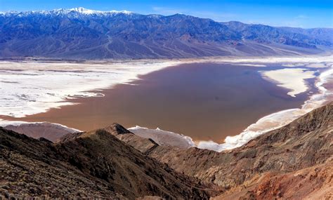 Water levels are lower after ‘Lake Manly’ moved - Death Valley National Park (U.S. National Park ...