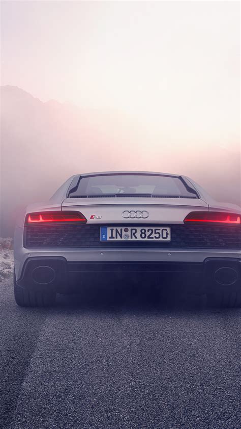 2160x3840 Silver Audi R8 2019 Rear Sony Xperia X,XZ,Z5 Premium ,HD 4k Wallpapers,Images ...