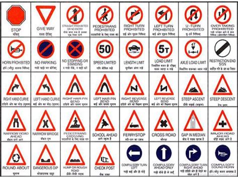 5 best printable traffic signs and symbols – Artofit
