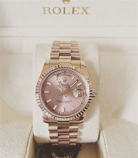 Rolex Women Rose Gold