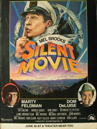 Pin by Oren Sela on Movie posters | Mel brooks silent movie, Silent movie, Silent movie theater