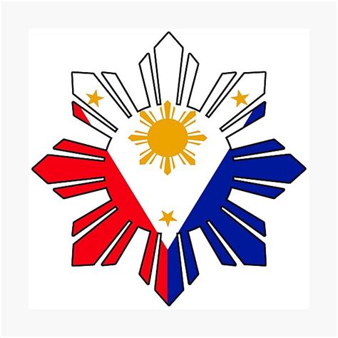 "Philippine Sun Flag" Photographic Print for Sale by kayve | Redbubble