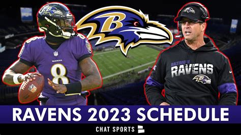 Baltimore Ravens 2023 NFL Schedule, Opponents, Instant Analysis ...