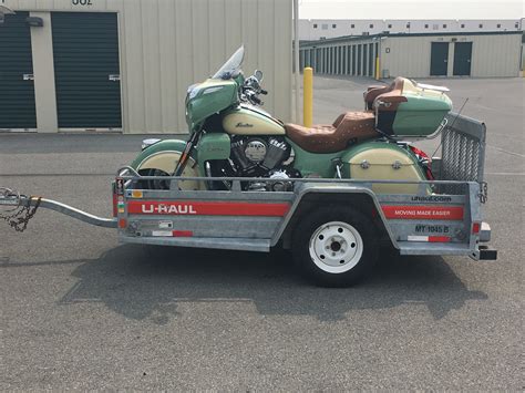 U-Haul's Motorcycle Trailer Is The Best $20 You'll Ever, 49% OFF