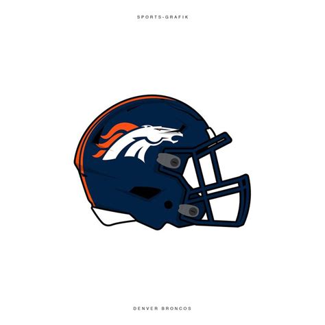 Denver Broncos Helmet Fanart NFL American Football | Nfl logo, Denver ...