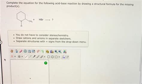 Solved Complete the equation for the following acid-base | Chegg.com