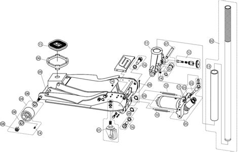 Torin Floor Jack Parts Diagram | Viewfloor.co