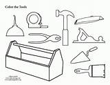 Printable Tools Coloring Pages sketch template