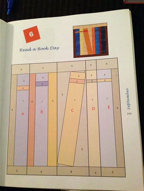 Book Quilt Pattern Free