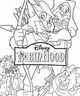 Robin Hood Coloring Pages Disney Robinhood Kids Dinokids Printable  sketch template
