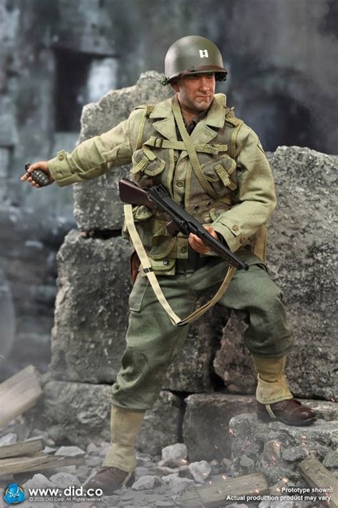 CAPTAIN MILLER - WWII US RANGER BATTALION SERIES 3 - DID 1/6 SCALE ...