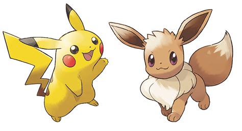 Pikachu Images: Pokemon Lets Go Pikachu And Eevee Concept Art