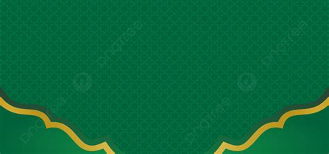 Islamic Green Background With Pattern Vector, Wallpapers, Islamic ...