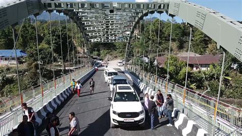 Moyong dedicates double-lane steel arch Sibo Korong Bridge | Arunachal Observer